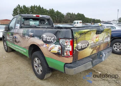 2019 Ford F-150 Xl from USA, damaged, VIN 1FTMF1EB7KKD95124